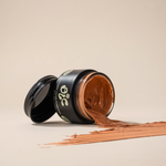 Sustainable jar of tinted sunscreen